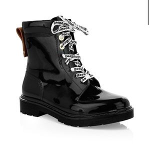 See By Chloe Florrie Lace-Up Rain Boots